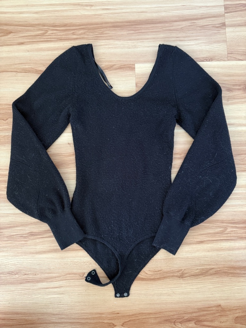 Abercrombie Black Knit Bodysuit